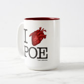 Mug "Poe Heart" Tweekleurige Koffiemok (Voorkant links)