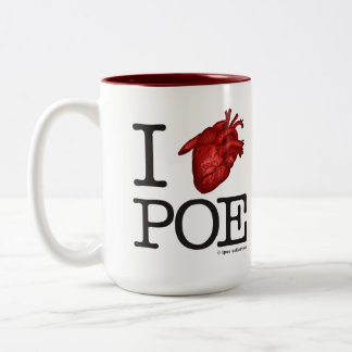 Mug "Poe Heart" Tweekleurige Koffiemok