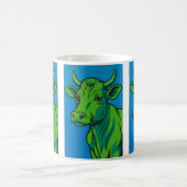 Mug pop art vache Green Koffiemok (Center)