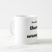 Mug- prove them wrong koffiemok (Voorkant links)