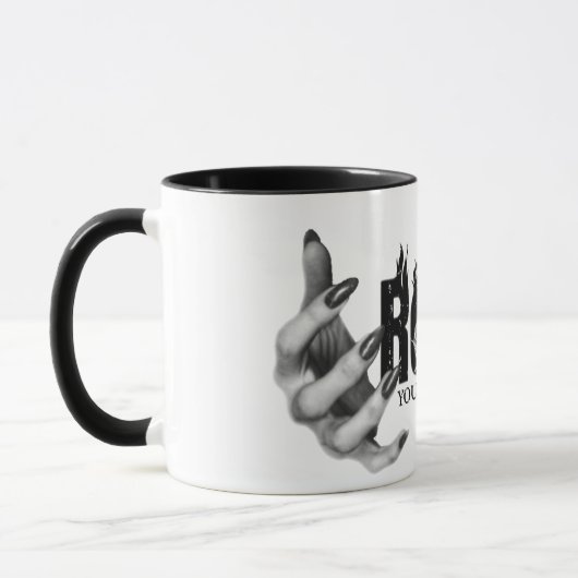 Mug Rock jouw wereld  Mok (Links)