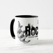Mug Rock jouw wereld  Mok (Voorkant links)