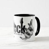 Mug Rock your world  Mok (Voorkant rechts)