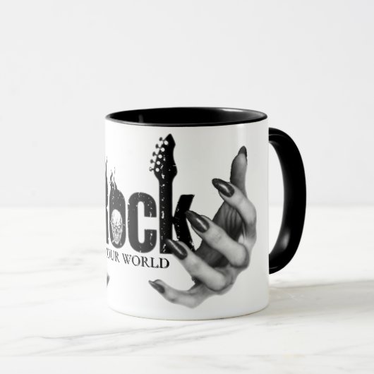 Mug Rock your world Mok (Voorkant rechts)