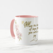 Mug: Romans 15:13 Bible Verse  Mok (Voorkant links)