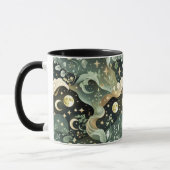Mug – Sage Green Celestial Moon Mok (Links)