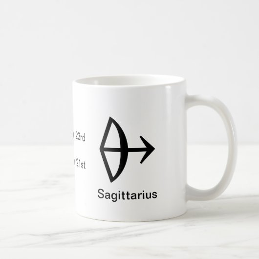Mug - Sagittarius glyph Koffiemok (Rechts)