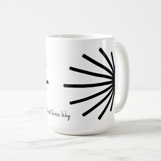 Mug Saint James Way Koffiemok (Voorkant rechts)