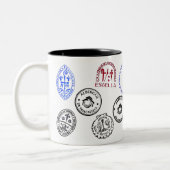 Mug Saint James Way Tweekleurige Koffiemok (Links)