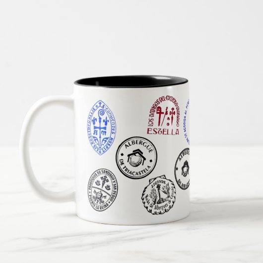 Mug Saint James Way Tweekleurige Koffiemok (Links)