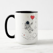 Mug Saint-Valentin - "Love You to the Moon" Mok (Links)
