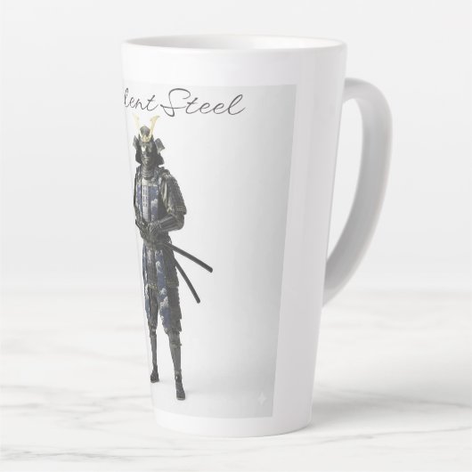 Mug samurai warrior latte mok (Rechterhoek)