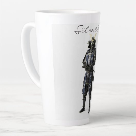 Mug samurai warrior latte mok (Linkerhoek)