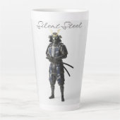 Mug samurai warrior latte mok (Voorkant)