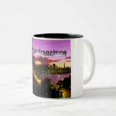 Mug San Francisco Tweekleurige Koffiemok (Voorkant rechts)