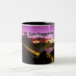 Mug San Francisco Tweekleurige Koffiemok