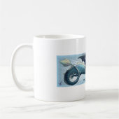 Mug Scorfel - Blauwe draak Koffiemok (Links)