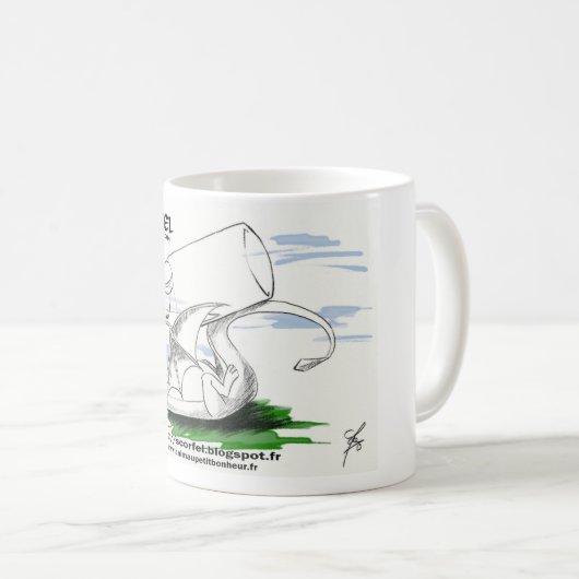 Mug Scorfel fles Koffiemok (Voorkant rechts)