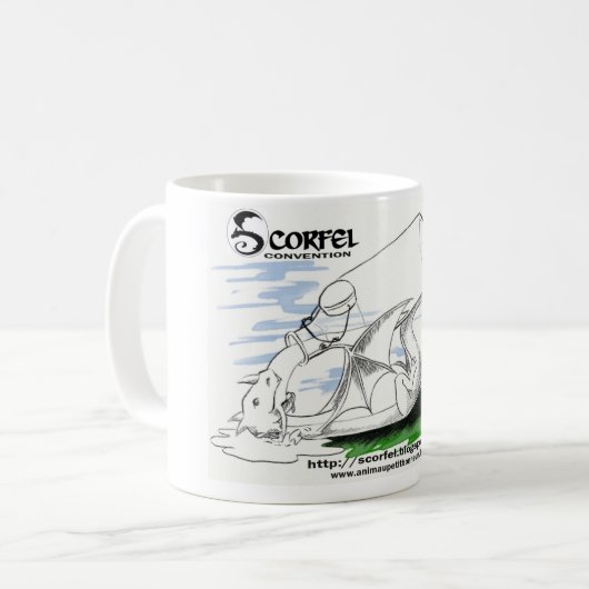 Mug Scorfel fles Koffiemok (Voorkant links)