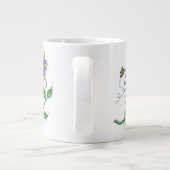 Mug - Shared laughter enriches mutual love Grote Koffiekop (Achterkant)