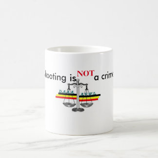 Mug shooting is not crime koffiemok