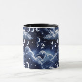 Mug - Silver Celestial Moon Mok (Midden)