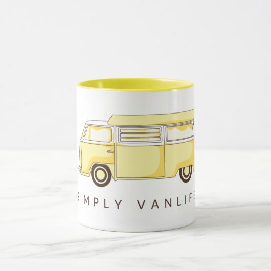 Mug simply vanlife mok (Midden)