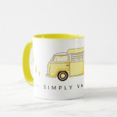 Mug simply vanlife mok (Voorkant links)