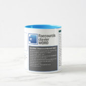Mug sneltoets Word-toetsenbord Mok (Midden)