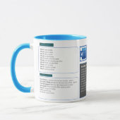 Mug sneltoets Word-toetsenbord Mok (Links)
