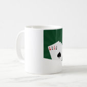 Mug solitaire carte koffiemok (Voorkant links)