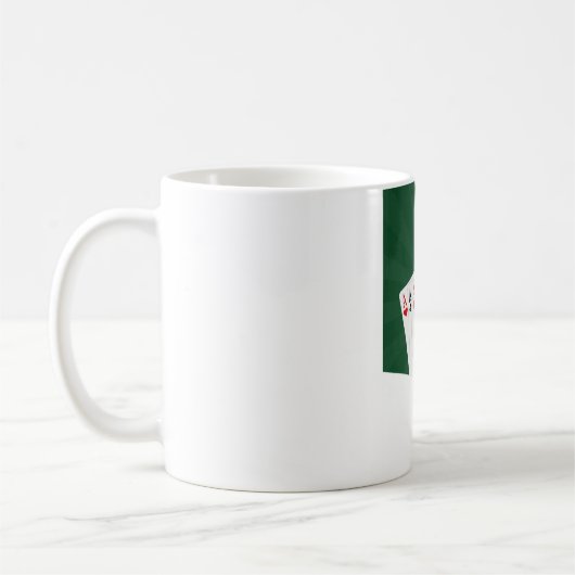 Mug solitaire carte koffiemok (Links)