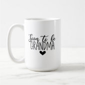 Mug - Soon To Be Grandma Koffiemok (Links)