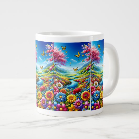Mug Specialty Nature Grote Koffiekop (Voorkant rechts)