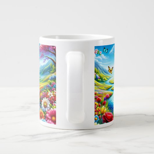 Mug Specialty Nature Grote Koffiekop (Achterkant)