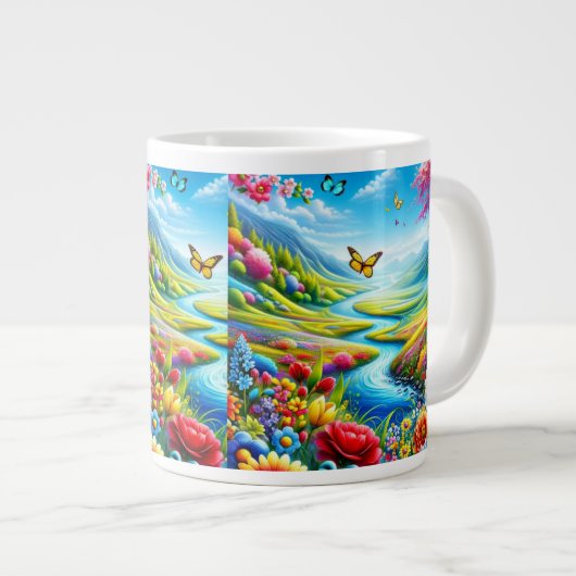 Mug Specialty Nature Grote Koffiekop (Voorkant rechts)