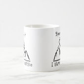 Mug Speed Up I Have To Hike Koffiemok (Center)