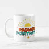 Mug 'Straal Positiviteit' Koffiemok (Links)