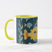 mug submarine vintage mok (Links)