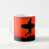 Mug surf hawaii koffiemok (Voorkant links)