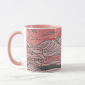 Mug Tasse, de Natuur Harmonie in elke Gorg Mok (Links)