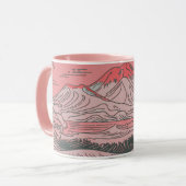Mug Tasse, de Natuur Harmonie in elke Gorg Mok (Voorkant links)