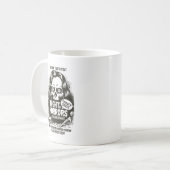Mug Tasse, Halloqeen Koffiemok (Voorkant links)