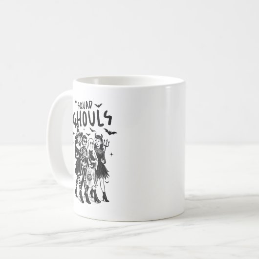 Mug Tasse, Halloween Koffiemok (Voorkant links)