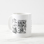 Mug Tasse, Halloween Koffiemok (Voorkant links)