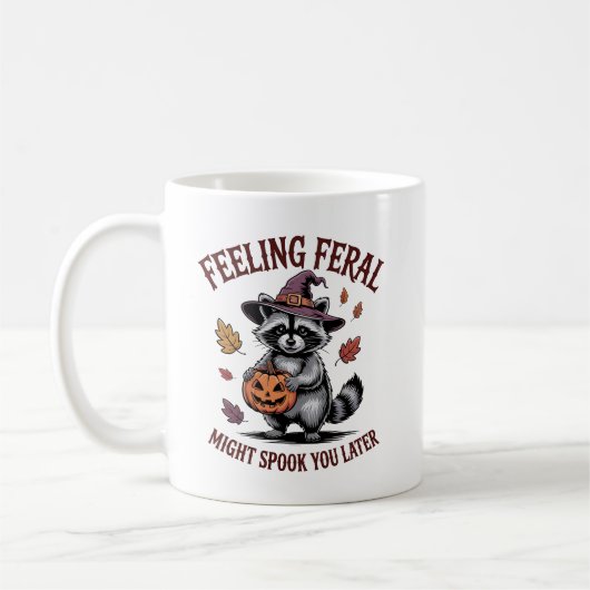 Mug Tasse, Halloween Koffiemok (Links)