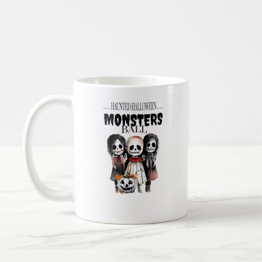 Mug Tasse, Halloween Koffiemok (Links)