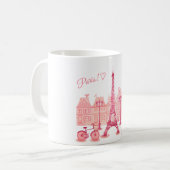 Mug/Tasse Paris Koffiemok (Voorkant links)