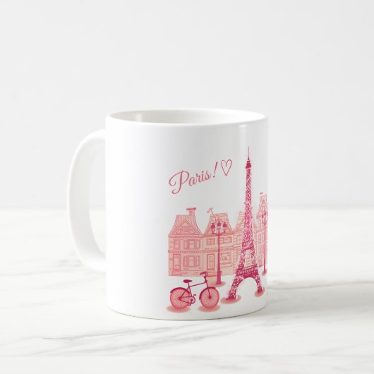 Mug/Tasse Paris Koffiemok (Voorkant links)