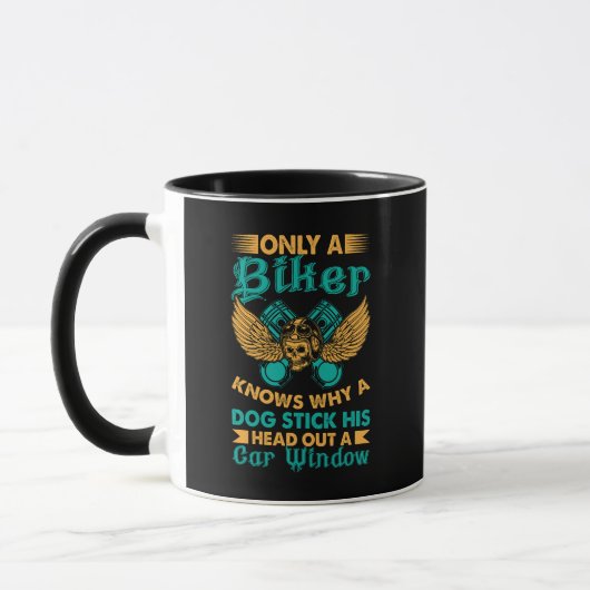 Mug Tasse, voor motorliefhebbers. Mok (Links)